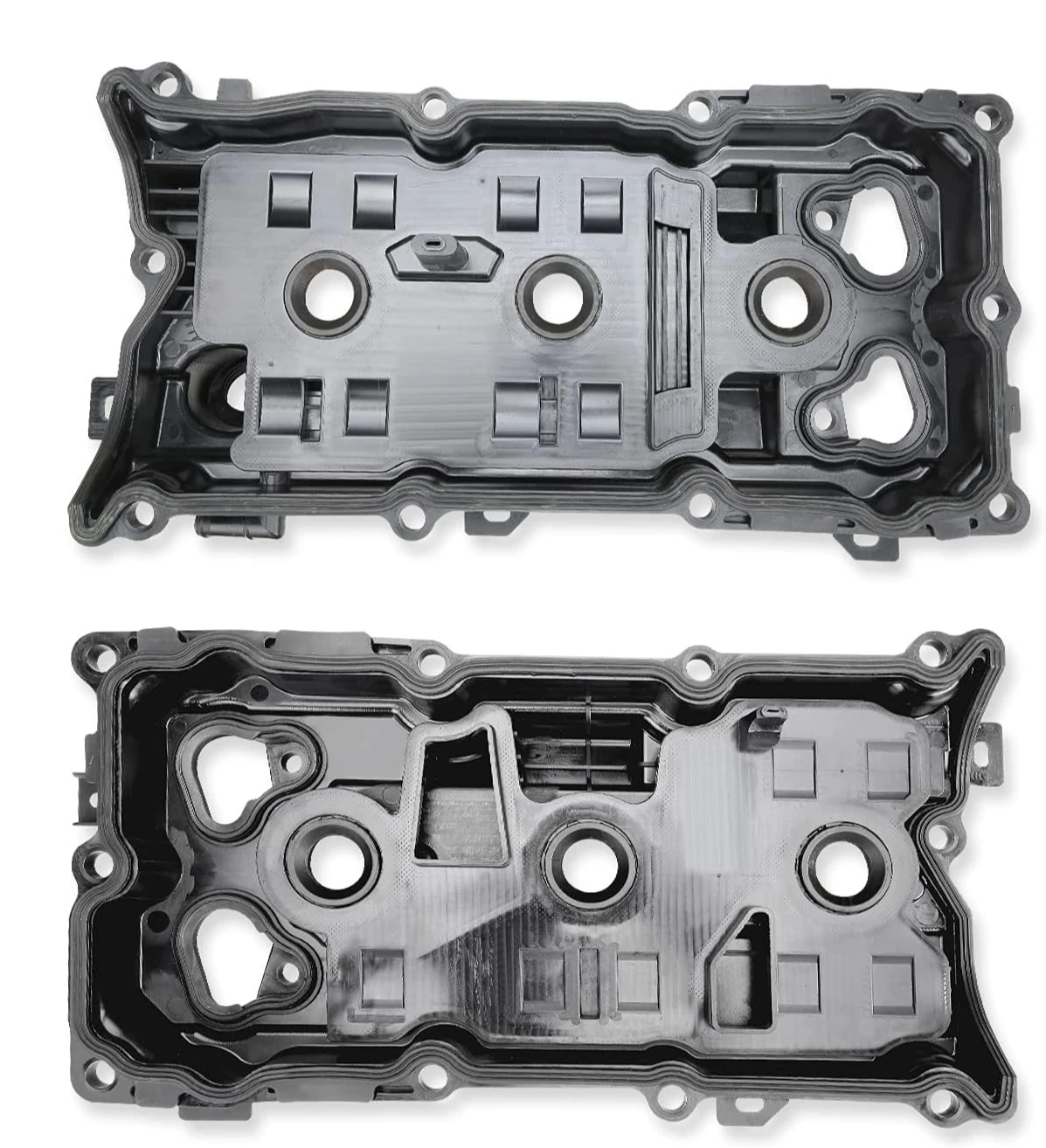 13264-Jk20A 13264-Jk20B Engine Valve Covers with Gaskte and Bolts Compatible with 2008-2018 Nissan 350Z Infiniti M35H FX35 3.5L