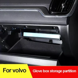 For volvo glove box compartment board xc60 s90 v90 s60 v60 storage box modification accessories