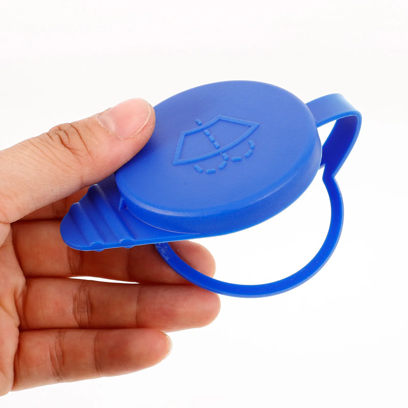 

Windshield Washer Fluid Cap Compatible Cp9z17a605a Sturdy Plastic Replacement for Car Wash Reservoir Tank Cover Easy Install