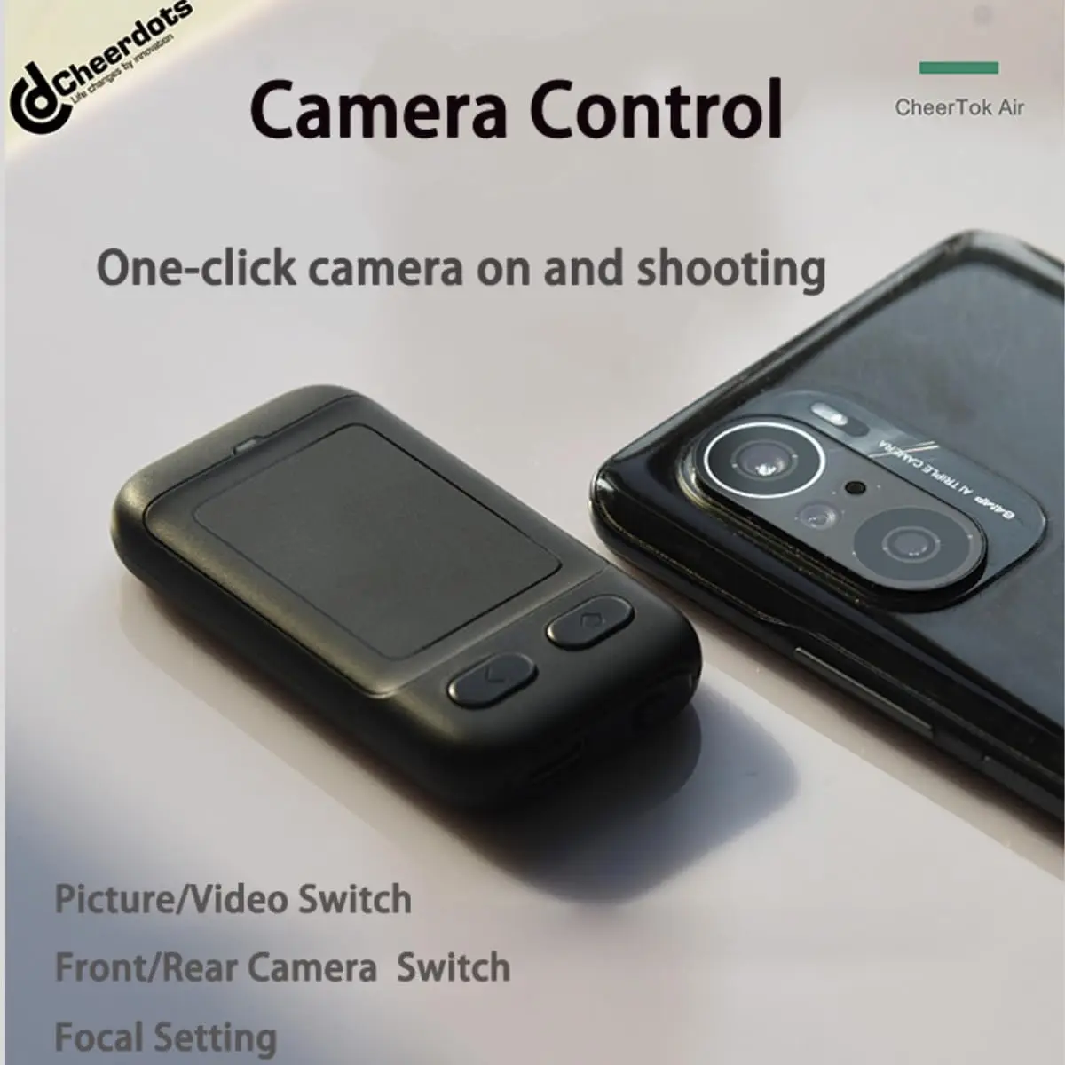 CheerTok Air Singularity мобильный телефон с дистанционным управлением Air Mouse Bluetooth Беспроводная многофункциональная сенсорная панель CHP03 для Android iOS