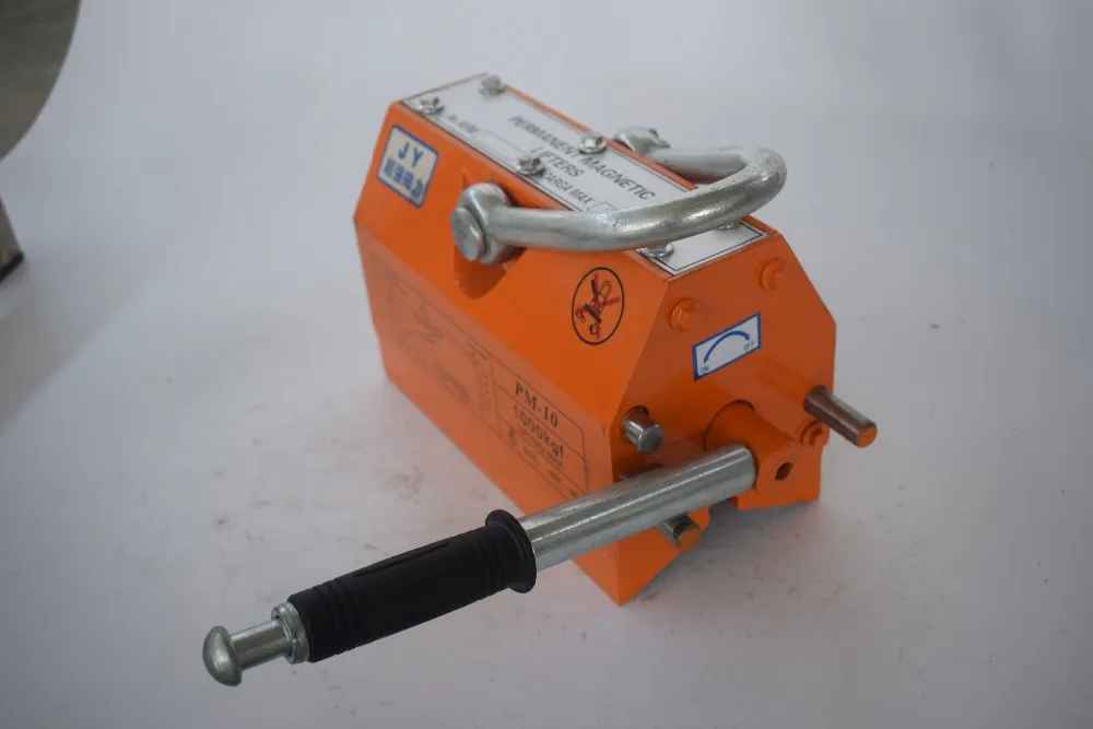 جودة عالية 1000 كجم 3.5 مرات عامل أمان رافع مغناطيسي دائم لرفع الصلب #6