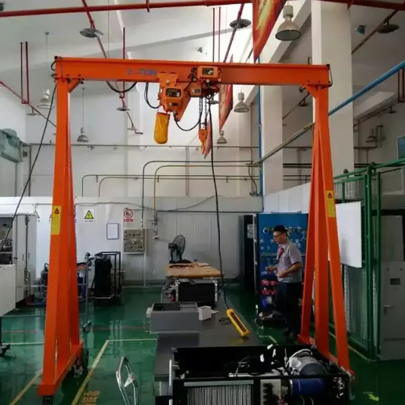 40 Ton New Travelling Gantry Crane, Heavy Load Lifting Mechanism & High Performance Power Component For Construction Work
