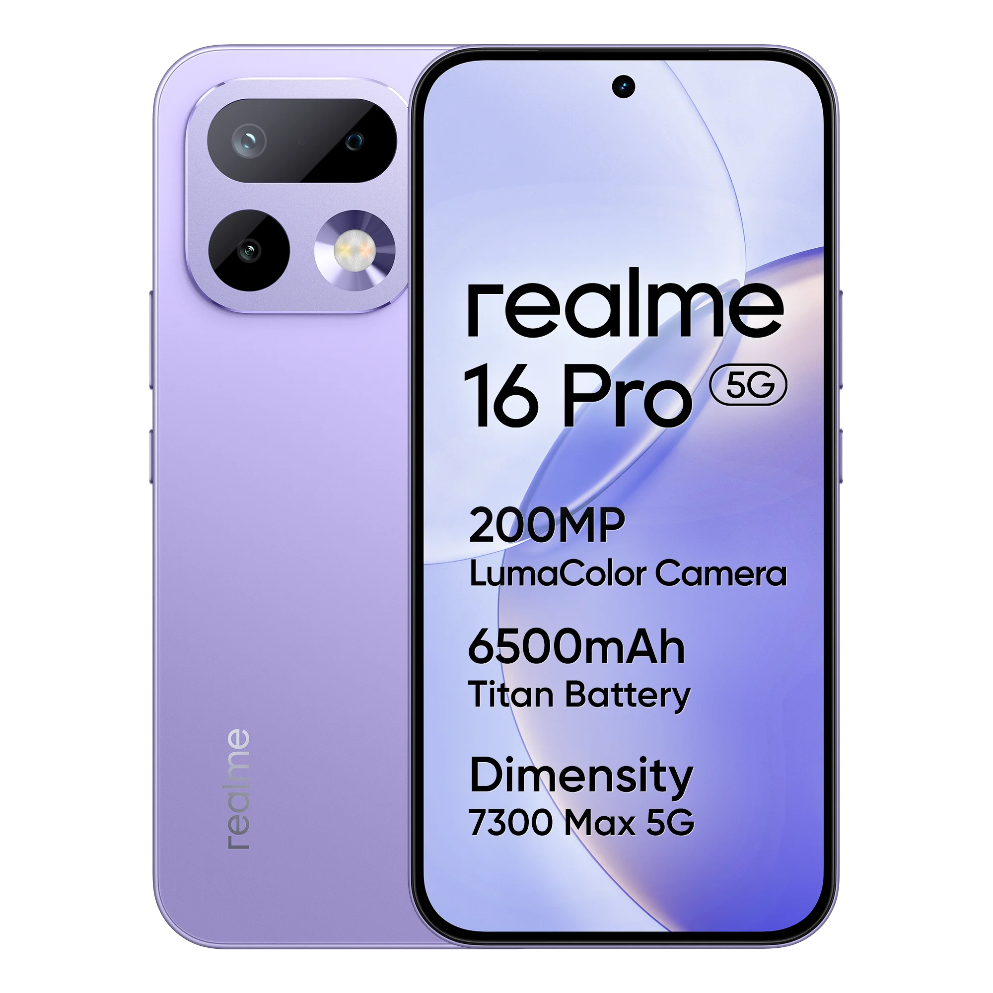 realme 16Pro 5G Smartphone Schnelles Laden 45W Akku 6500mAh, Kamera 200MP OIS, IP69 AMOLED Display 144Hz 6,78 Zoll