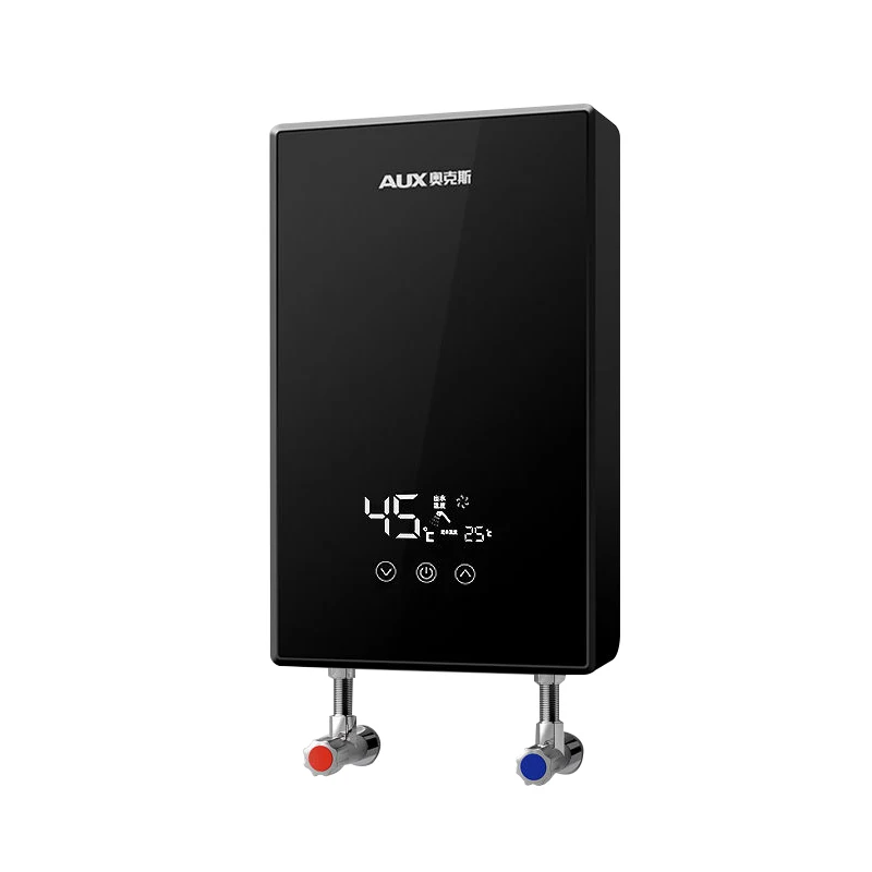 

Электрический бытовой водонагреватель 220 В для ванной комнаты, кухни, бесконечное преобразование частоты, аксессуар с постоянной температурой