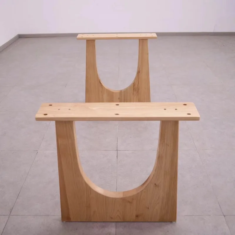 Direct Factory Price Wood Table Legs Manufacture for Modern Simple Style Office Table Base