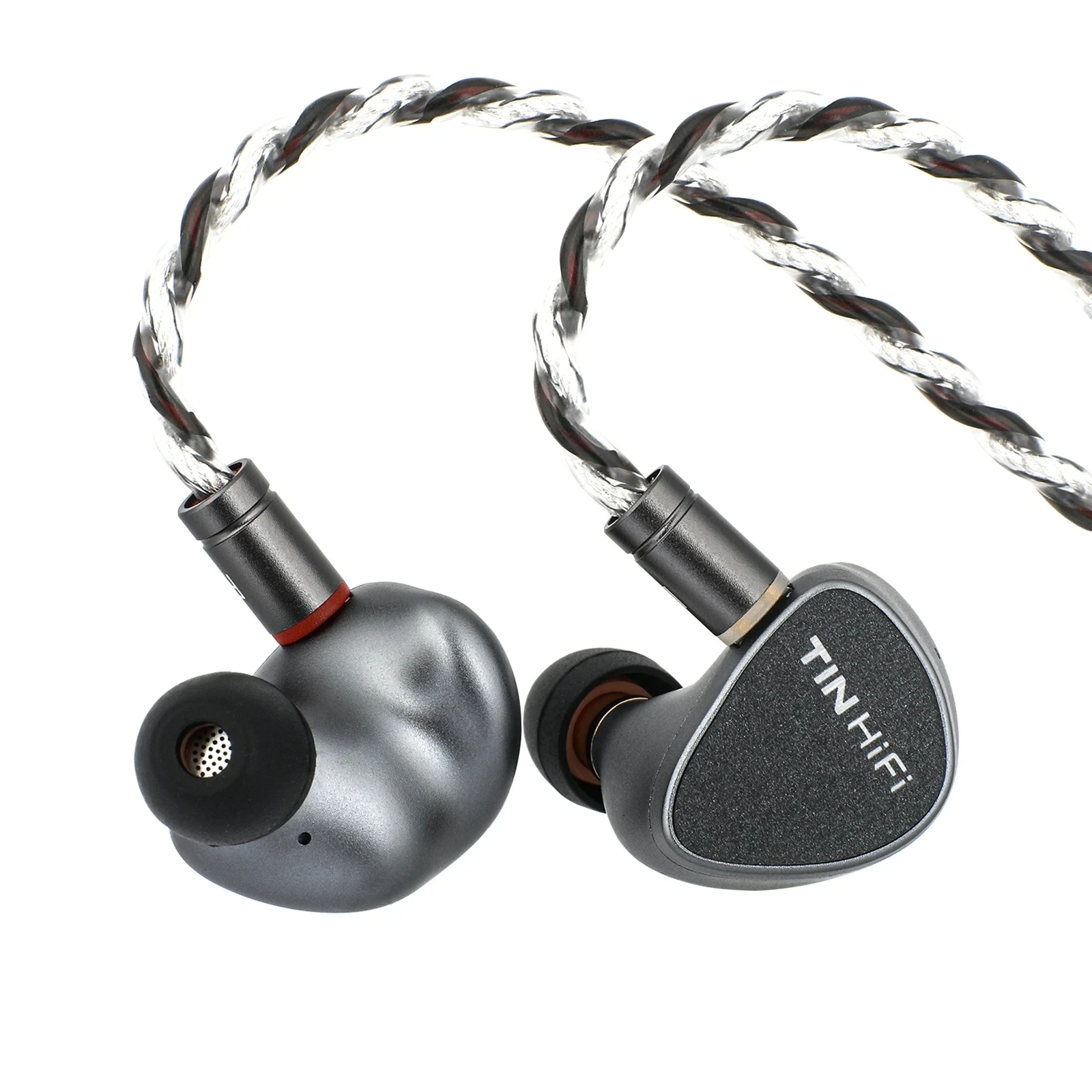 Imagem -03 - Fones com Fio com Cabo Iem Destacável Alta Definição Equilibrada Hi-fi Fone de Ouvido para Músicos Tinhifi-t5s