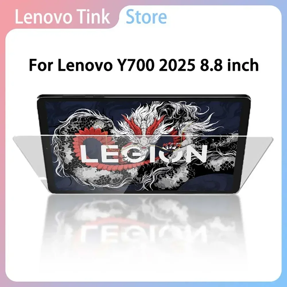 Original ZKan For Lenovo LEGION Y700 2023 2025 Toughened Film Diamond Grade Cutting Strong Anti-fingerprint Full Screen Coverage