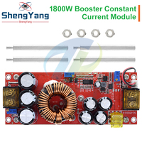 TZT  1800W 40A DC-DC Boost Converter Step Up Power Supply Module 10-60V to 12-97V Adjustable Voltage Charger