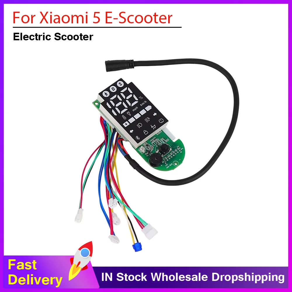 Display Board Dashboard For Xiaomi 5 Electric Scooter Dashboard Display Circuit Board Digital Instrument Panel Accessories