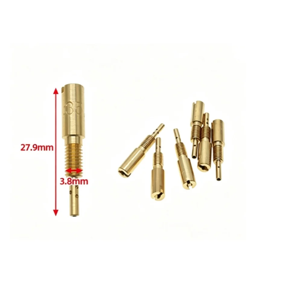 For Mikuni VM28 VM4 VM22 Jet Kit 42 Pieces Main and Jets for Carburetor Tuning and Air Fuel Mixture Optimization