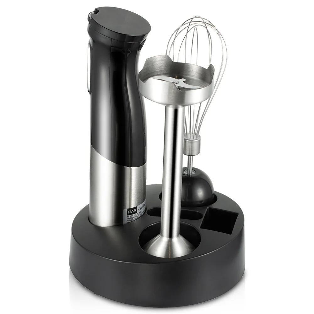 Wireless Charging Cooking Stick Five-In-One Electric Food Processor For Juicing, Mincing Meat And Beating Eggs