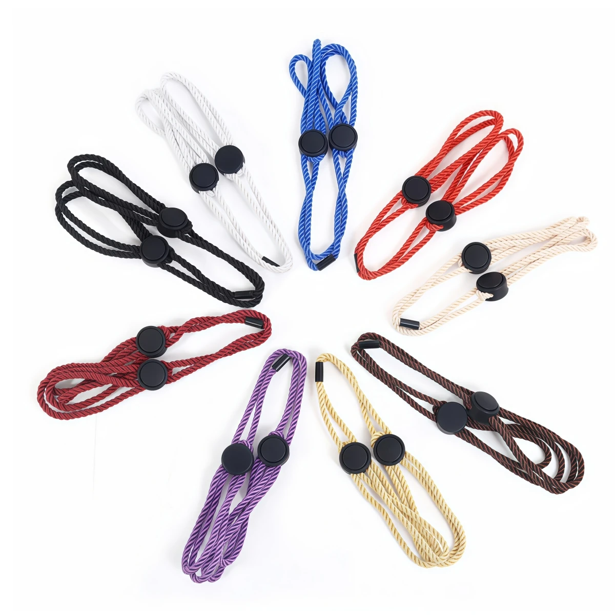 Fashion High-Quality Cotton Rope Handcuffs And Leg Cuffs Multi-functional Stage Props for Party Game Cosplay