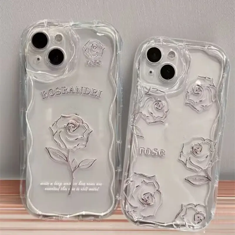 Luxury Red Rose Tulip Case For OPPO Reno 12F 11 11F 5G 8 11 12 Pro 8T A58 A78 A79 A98 5G Reno 7 4G 5 6 Lite 4 A38 A18 Cover