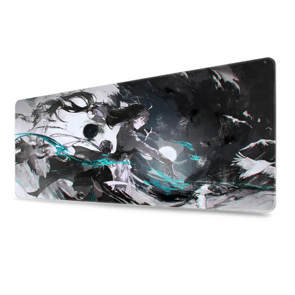 Wuthering Waves Mouse Pad Jianxin Sanhua Calcharo Yinlin Jiyan XXL Mousepad Computer Keyboard Pad Manga Accessories Desk Mat