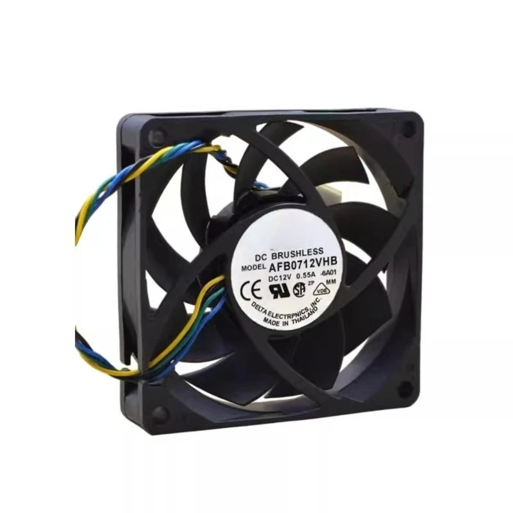 7015 AFB0712VHB 12V 0.55A Dual Ball Bearing Super Silent Cooling Fan For Delta（002）