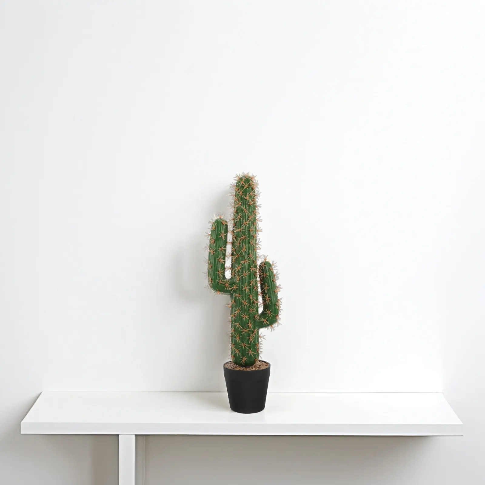 

Реалистичный искусственный кактус в горшке, большой декоративный суккулент для помещений и улицы, простой в уходе, в стиле бонсай