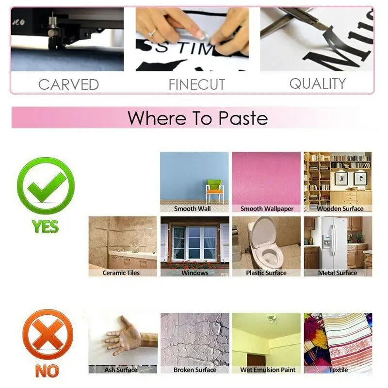 بسم الله الخط الإسلامي ملصقات جدار الفينيل ديكور المنزل لغرفة المعيشة غرفة نوم الثقافة الإسلامية الشارات القرآن الفن جدارية A845 #6