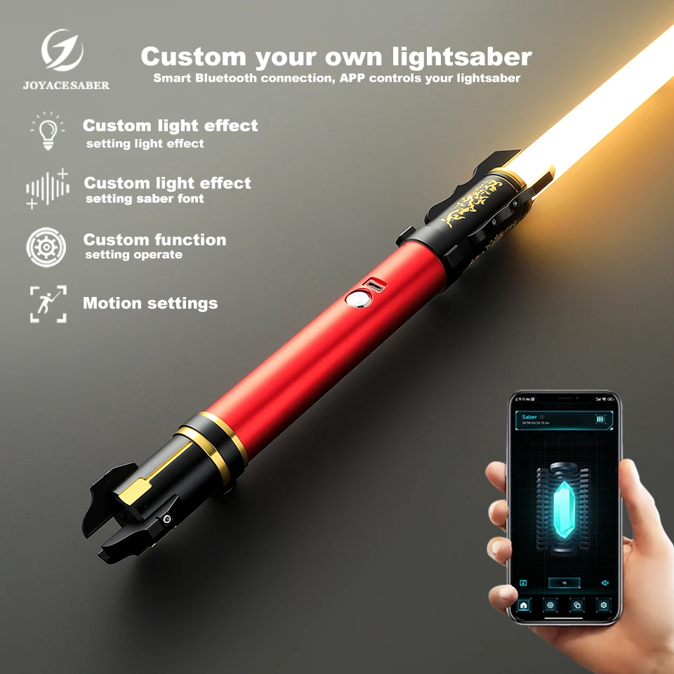 

Pixel Lightsaber Heavy Dueling Neopixel Light Saber Jedi Laser Sword Metal Handle Cosplay Luminous Xenopixel Sabers Toys Joyace