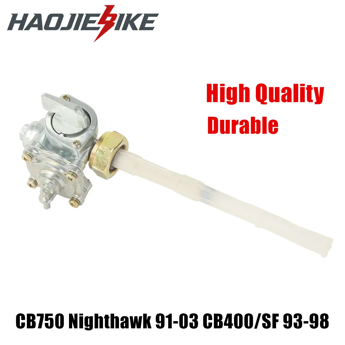 Para Honda CB750 Nighthawk 1991-2003 CB400 1993-1998 válvula de tanque de combustible llave de purga piezas de motocicleta accesorios