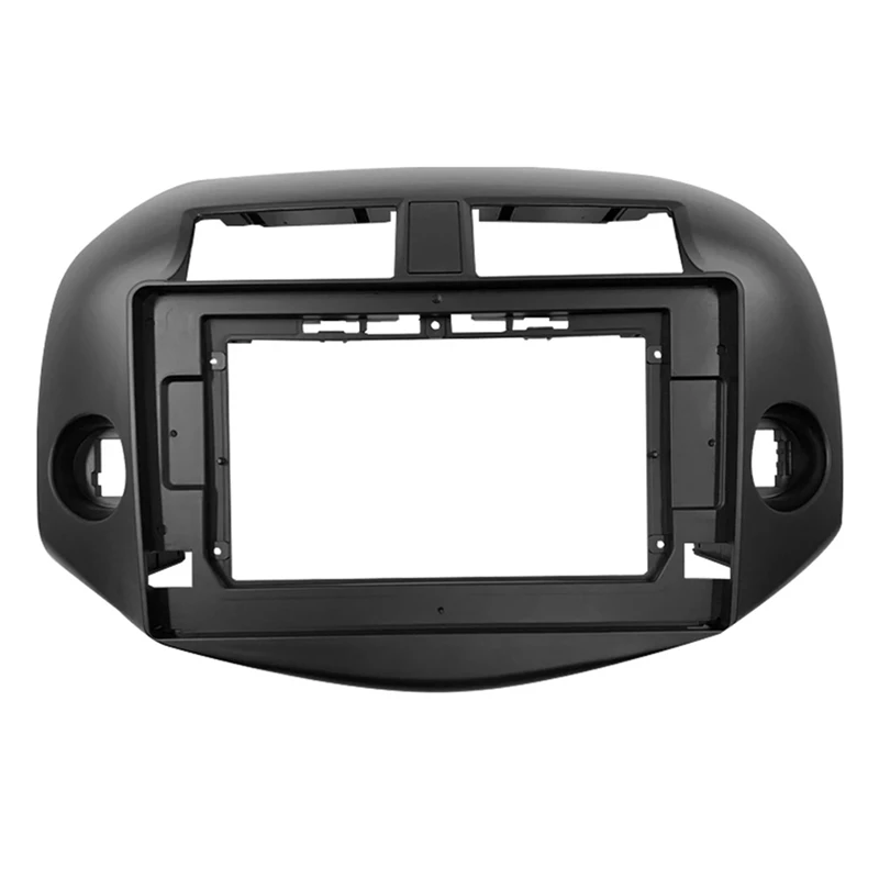 2 Din 10.1 Inch Car Audio Dash Trim Panel For Toyota RAV4 2007-2012 Center Navigation Bezel Double Radio Player Frames