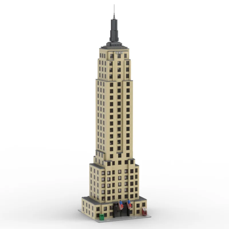 2342 PCS City Luxury Building Modular Building Blocks Modern Landmark Architecture Model Display Toys Kid Assembly Birthday Gift