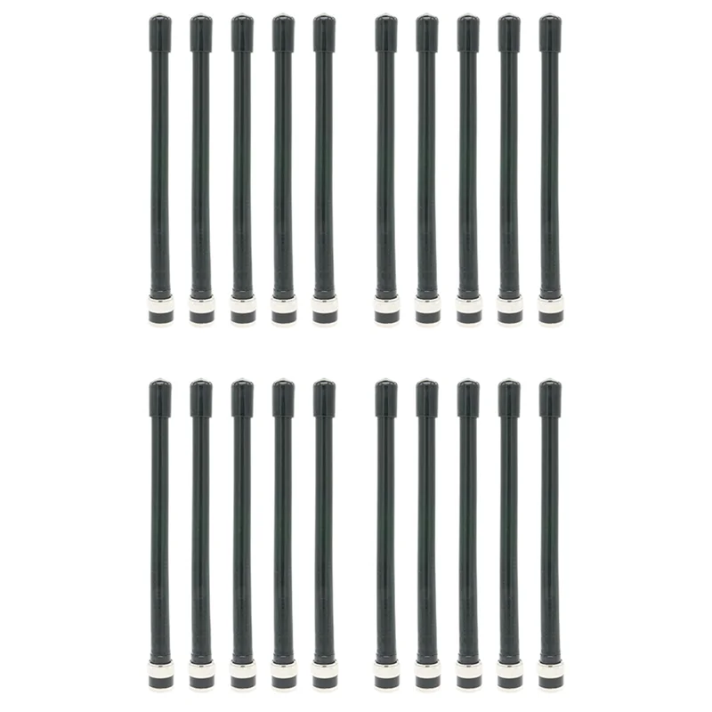 B27B 20X Replacement Aerial Long Range Handheld BNC VHF 136-174Mhz Antenna Walkie Talkie Mini Rubber Antenna