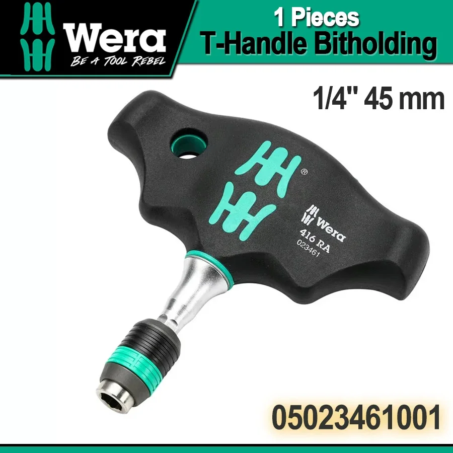 RA Screwdriver 05023461001 T-Handle Bitholding Screwdriver 1/4