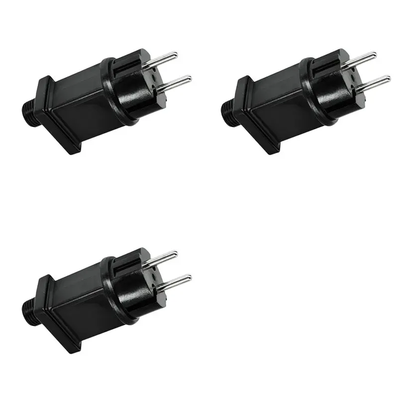 B04B-3X 3.5V 3.6W Plug LED Power Supply LED Transformer Plug Adapter IP44 Waterproof Power Christmas Lamp Adapter EU PLUG