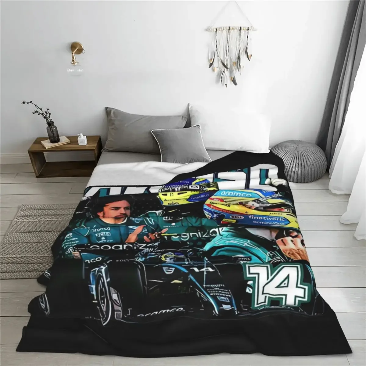 جوليا ألونسو-بطانية الفانيلا متعددة الوظائف ، طباعة ، فائقة النعومة ، للسرير ، الفراش ، السفر #4