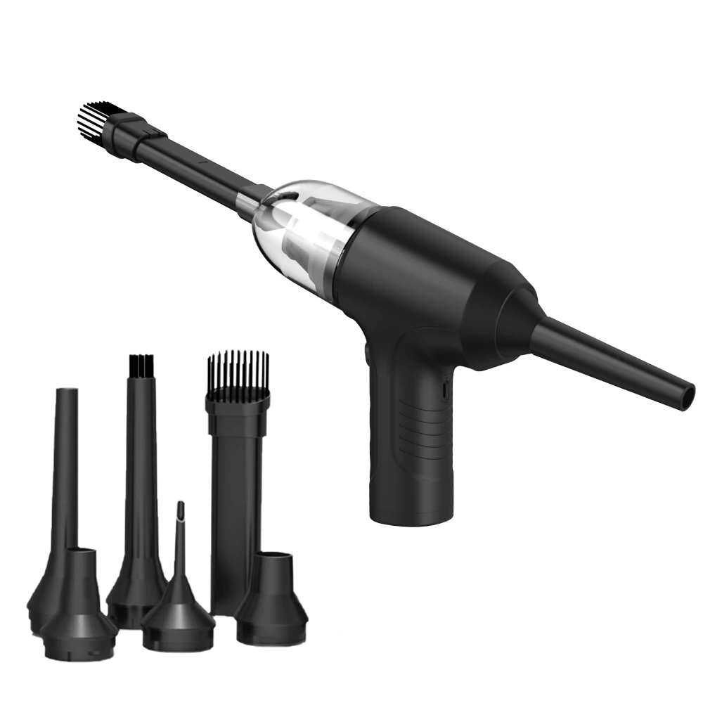 

Small Portable 10000Pa Vacuum Cleaner Hand Held Vacuum USB Rechargeable Cordless Car Vacuum Cleaner for Computer Keyboard Laptop