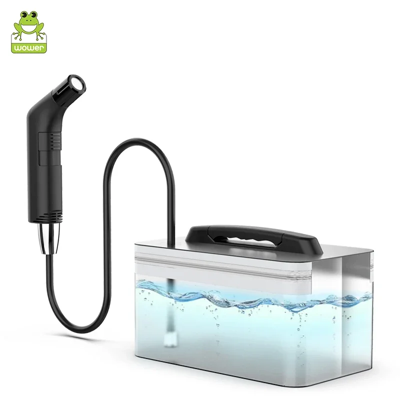 Wower Portable Electric Bidet for Personal Hygiene Cleaning 2.3L Shattaf Rechargeable Travel Camping Bidet Shower Sprayer