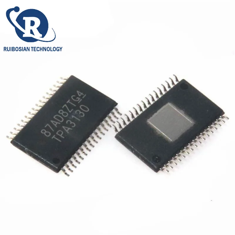 10PCS TPA3118D2DAPR TPA3130 TPA3116 TPA3116D TPA3116D HTSSOP32 Class D เครื่องขยายเสียงชิป IC HTSSOP-32 TPA3118 tpa3116