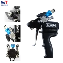 Suntool PU P2 Polyurethane Foam Spray Gun 35Mpa with Accessories Combination Foam Spray Gun 35Mpa Air Purge Spray Gun