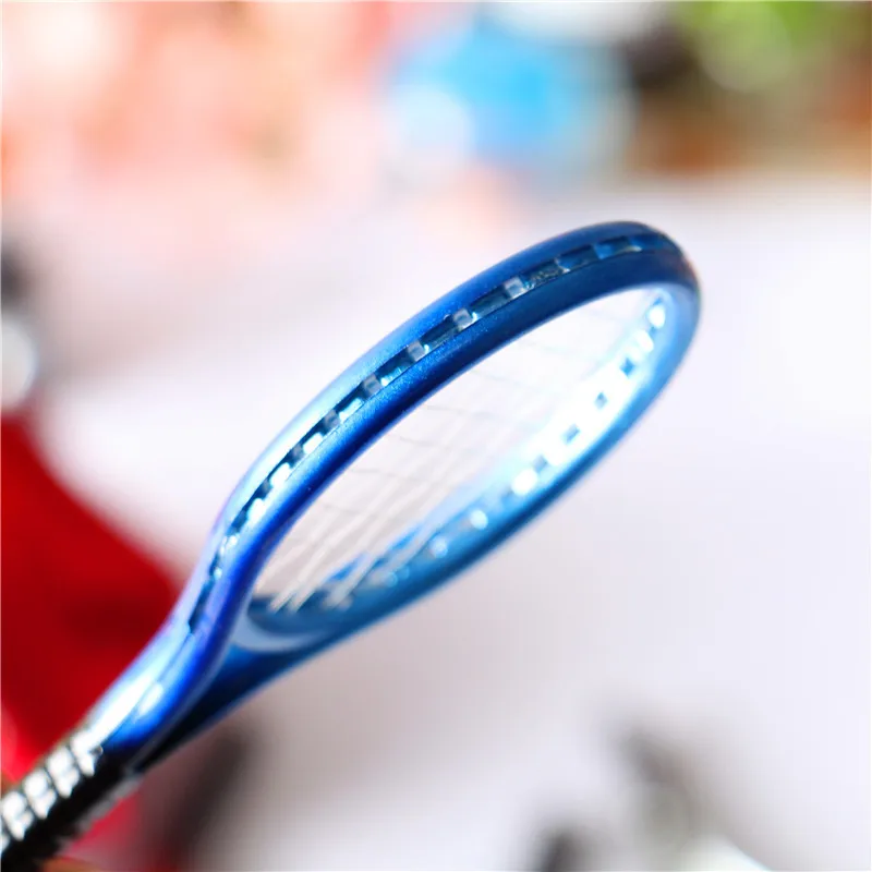 Simulation Dollhouse Tennis Racket Model Tennis Mini Sporting Goods Doll House Accessories Outdoor Recreation Pretend Play Toys