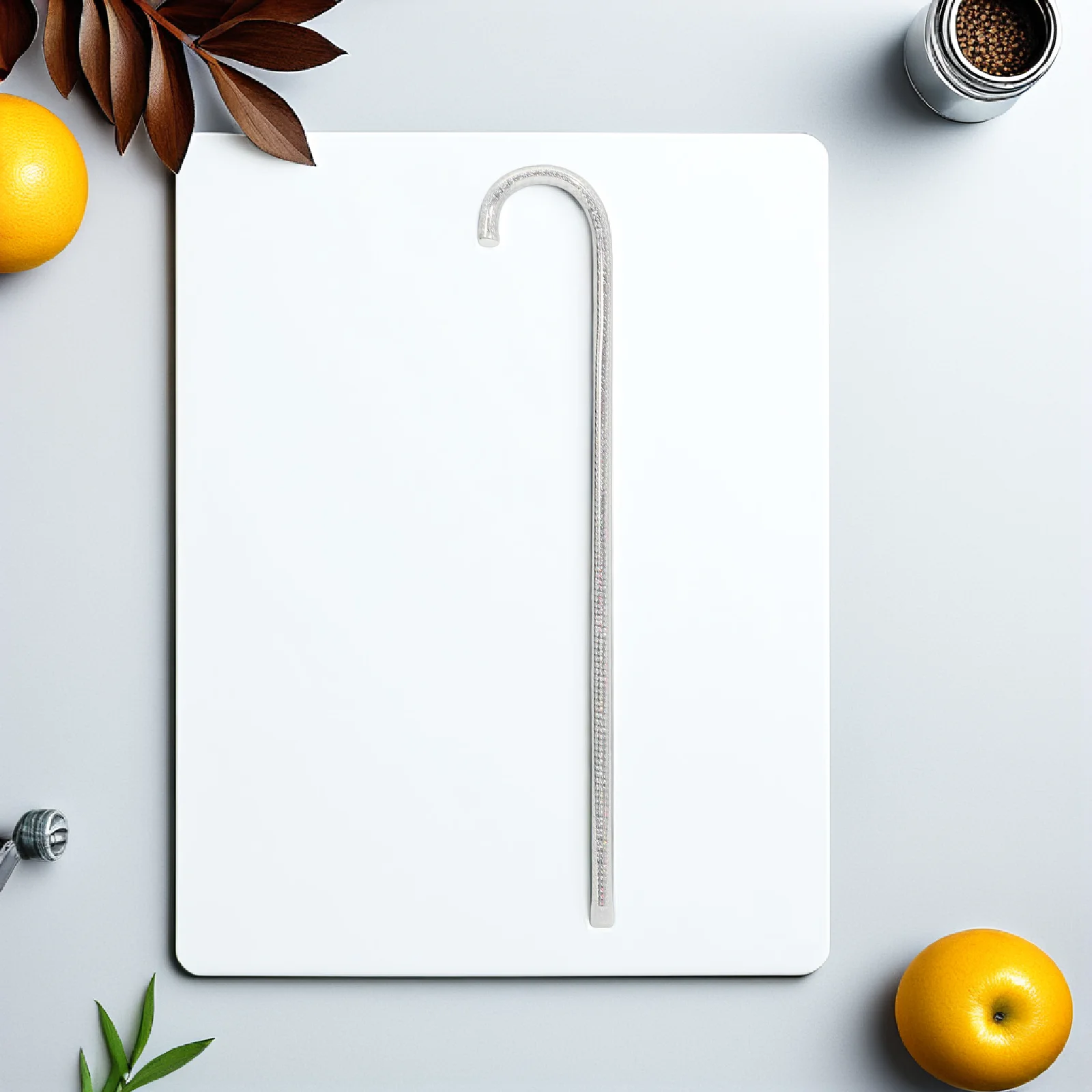 ジャズダンス松葉杖シルバー 60 センチメートル子供コスプレ杖パンクスタイルハロウィンパーティー用品ステージ小道具ステッキアクセサリー