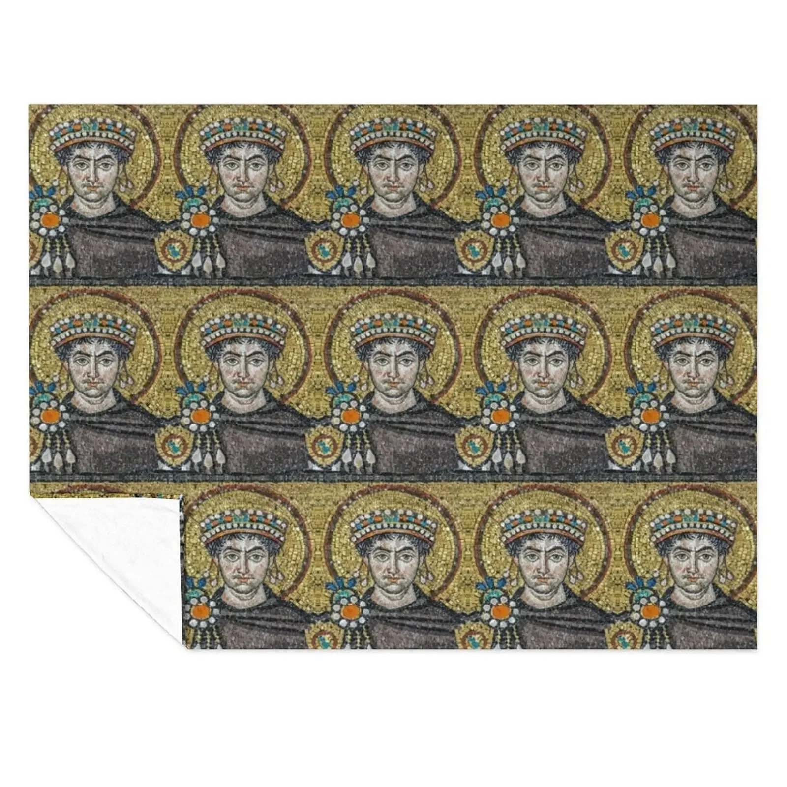 

Одеяло Justinian, мягкие одиночные персонализированные подарки на зиму, одеяла