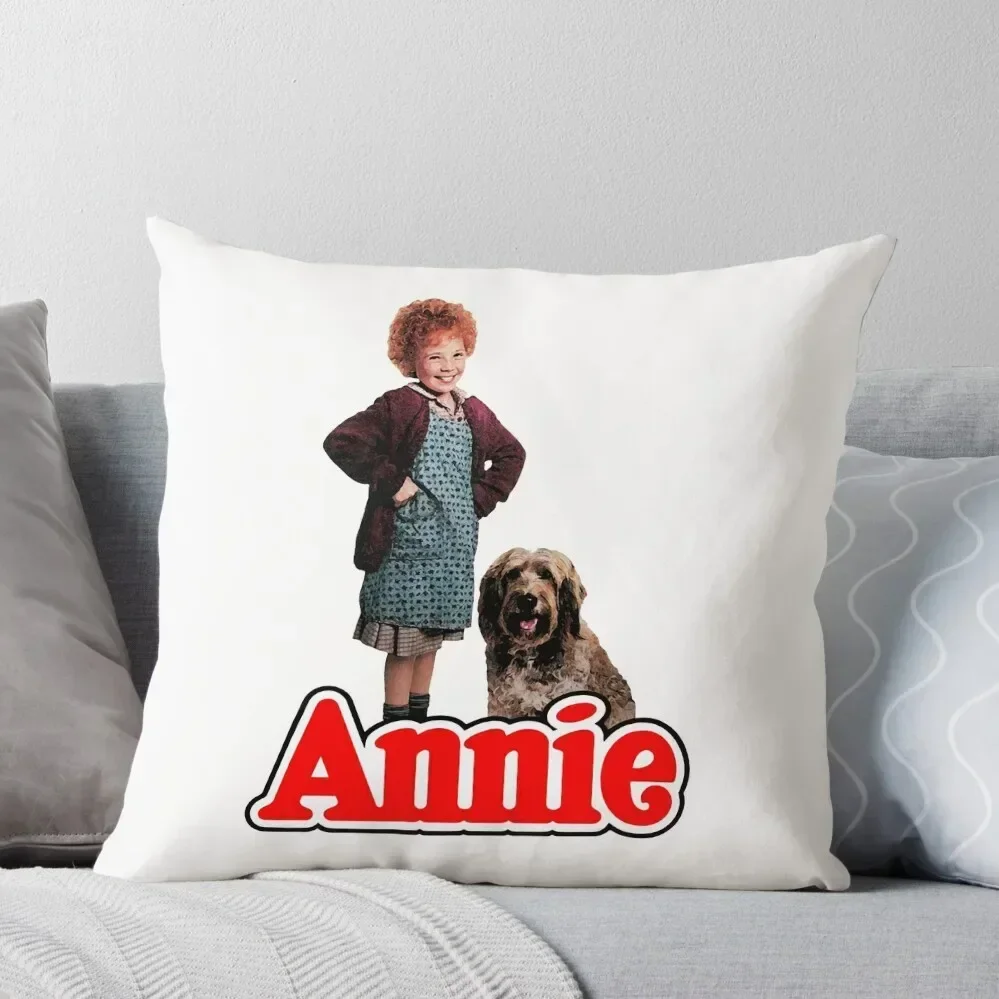 ANNIE - Annie & Sandy Throw Pillow Pillow Case Decorative Cover For Living Room Christmas Covers For Cushions pillow