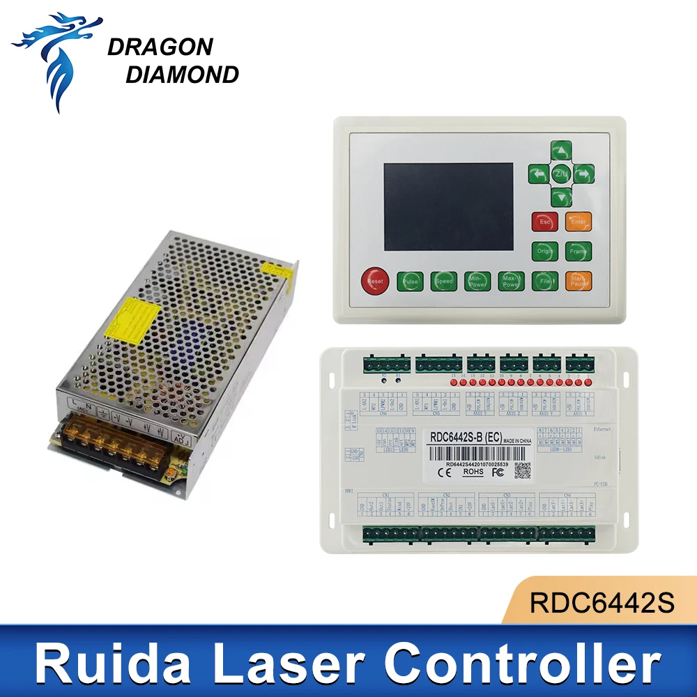 Ruida Co2-Laser-Controller-Systemplatten Filmmembran RDC6442S für Lasergravierer und Schneidemaschine RDC 6442 6442G 6442S