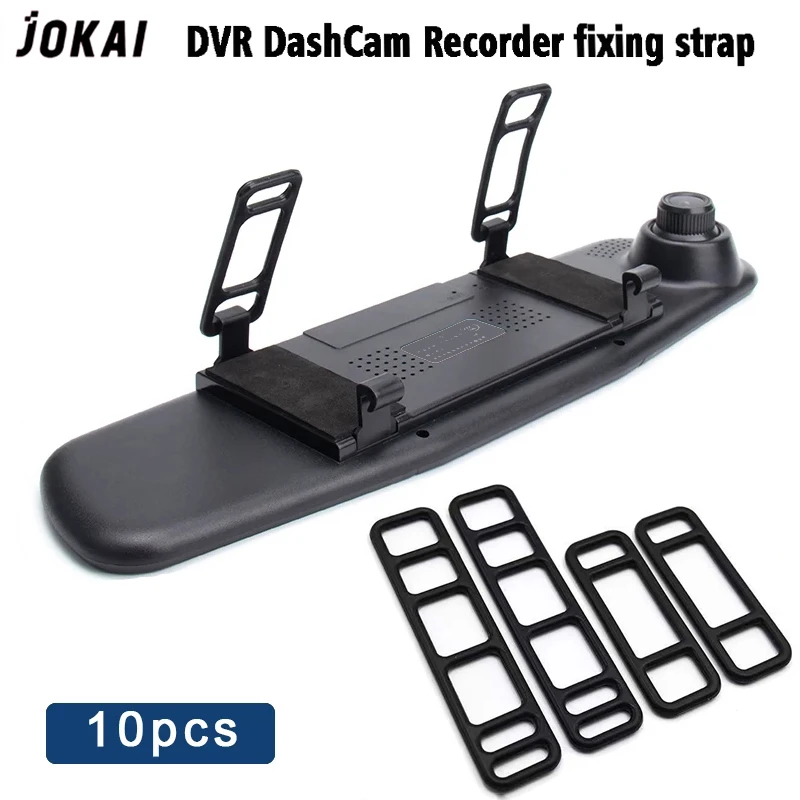 10 pieces/Lot Rubber Rings for Installing The Mirror DVR on the Car Original Rearivew Mirror bandage Dash Cam