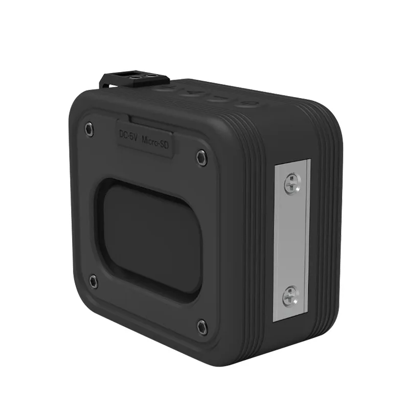 Outdoor waterproof portable card mini golf bluetooth magnetic speaker