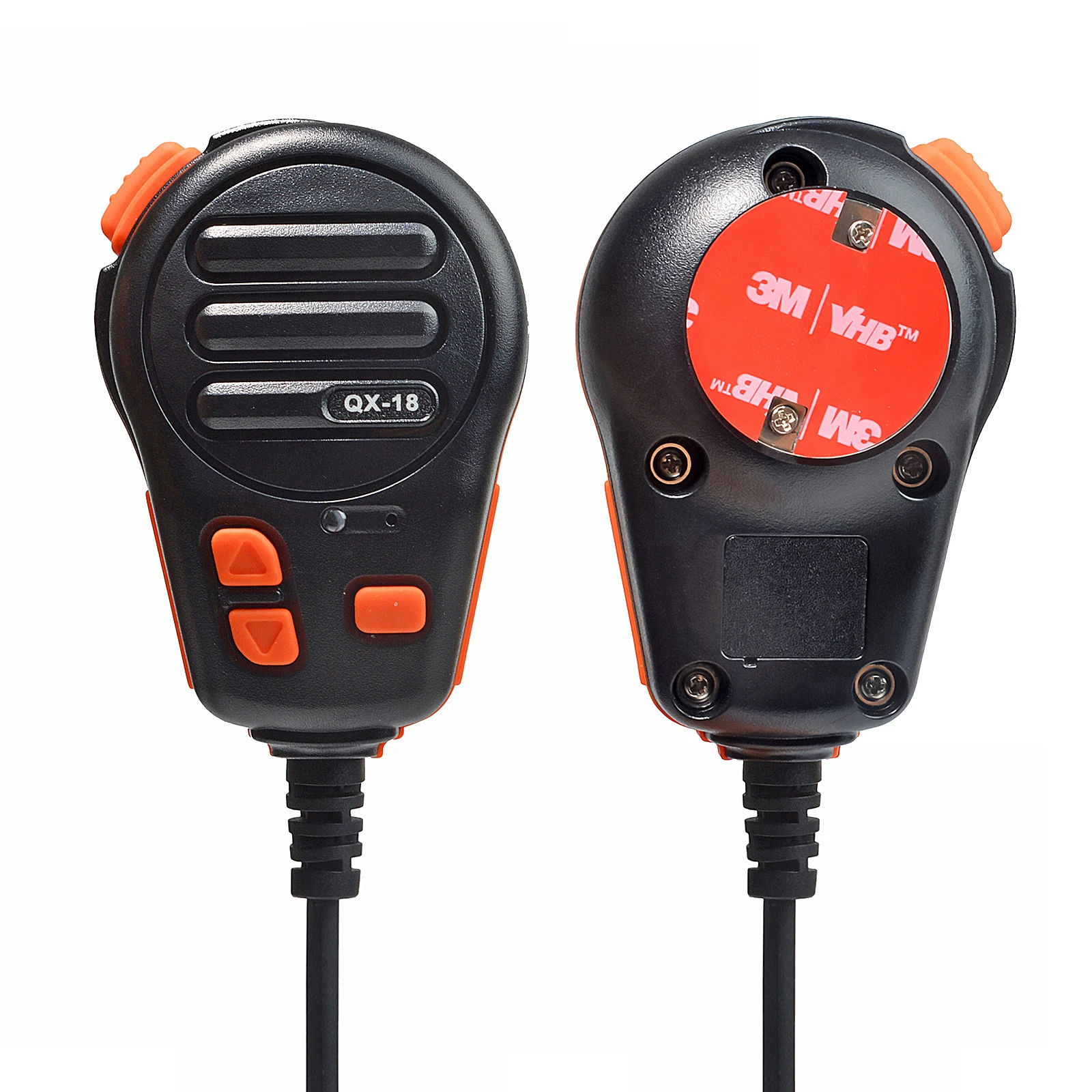 Handheld Speaker Mic for Euro Truck Simulator 2 with Speaker PTT, Support USB Connector, Keyboard Customization with Mic Holder