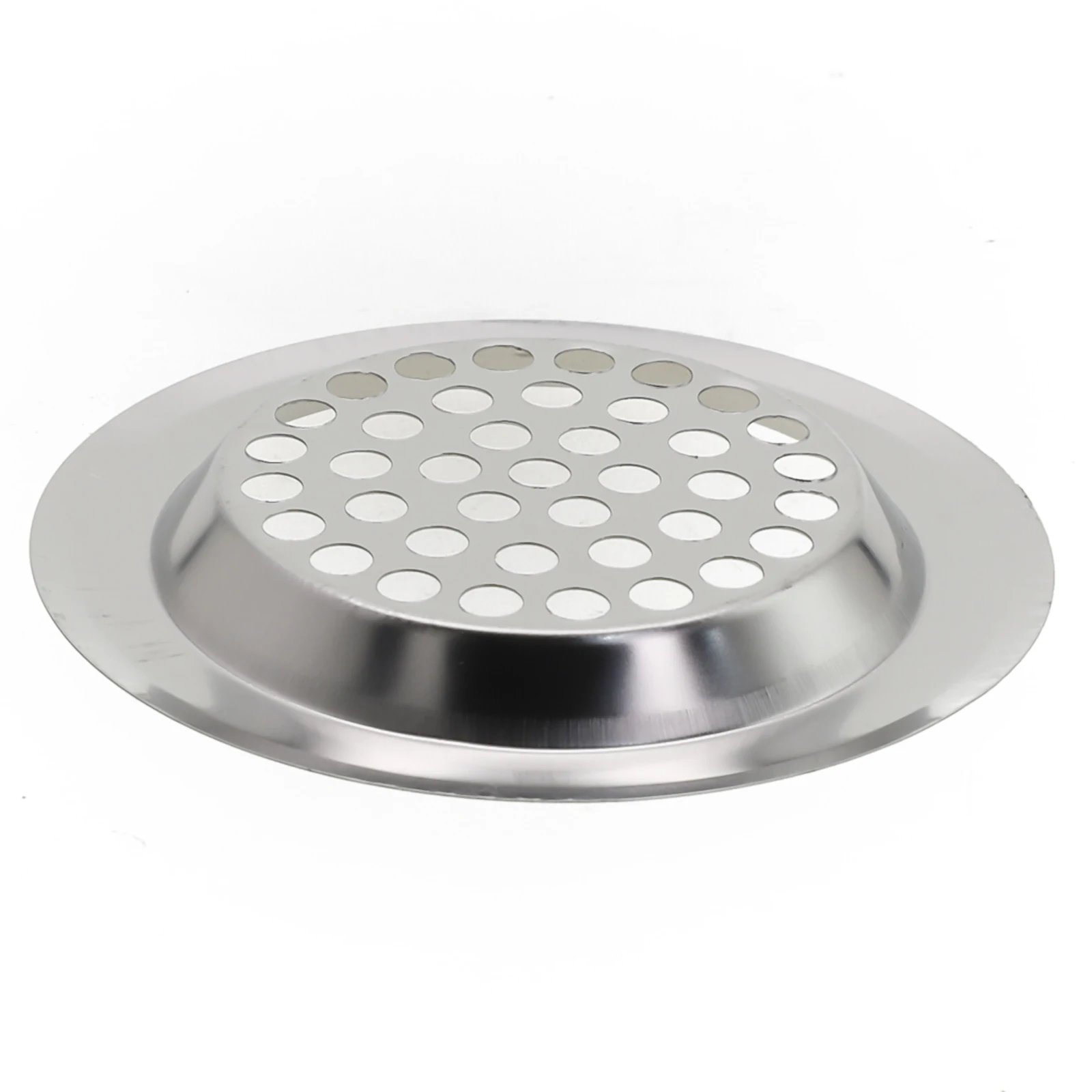 Practical Bathroom Kitchen Sink Strainer Filter Drain Net Stainless Steel Strainer 75mm Hole Filter Round Sewer