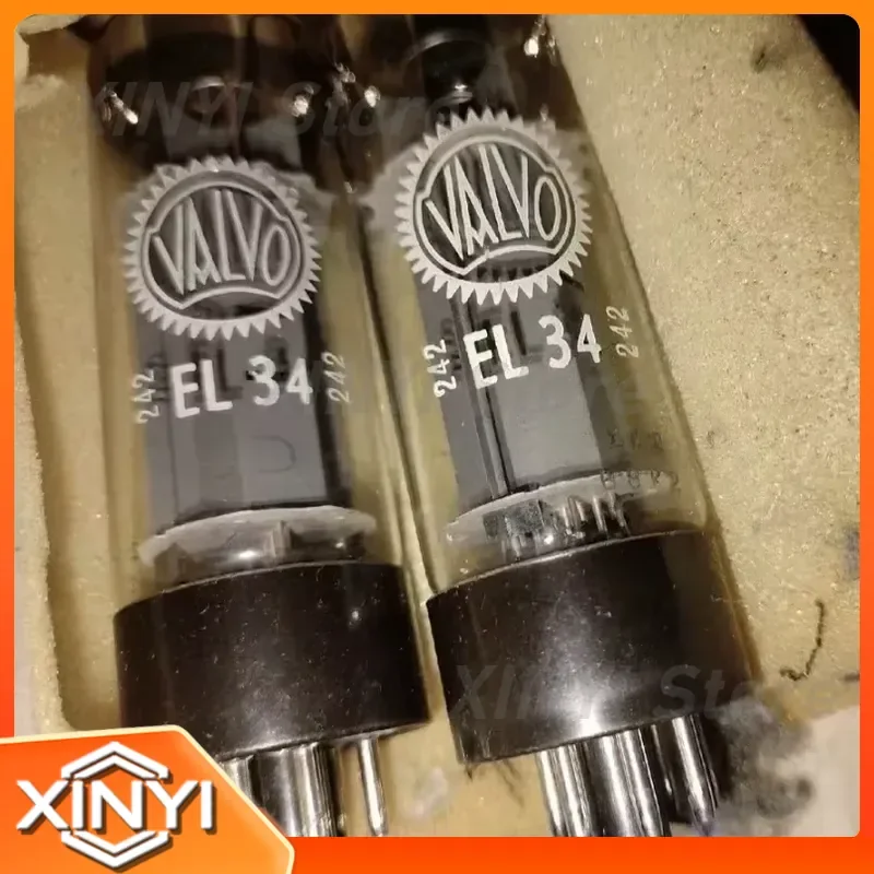 New German VALVO EL34 Electronic Tube Replaces 5881 6CA7 6L6G KT88 for Large Circular Ring Amplifier