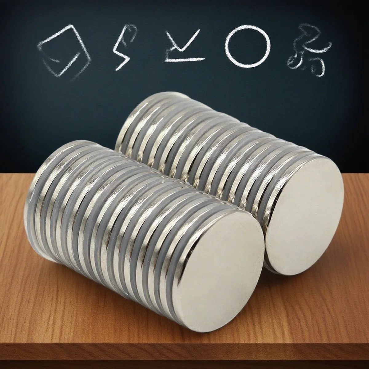 

30x3mm industrial strength magnets for Garage, no-drill fixing, for engineers to organize parts neatly