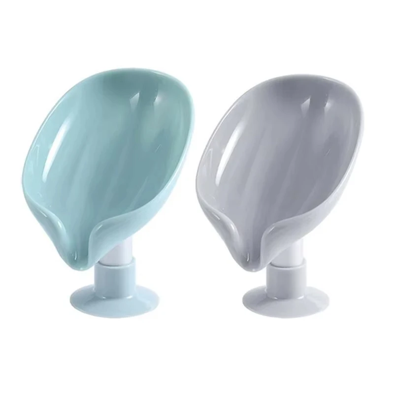 

Non-Water-Accumulating Soap Box, Non-Punching Suction Cup, Lotus Leaf Water-Draining Soap Box, Bathroom Washbasin Products