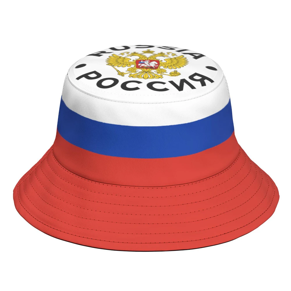 Russia Fisherman Hats Custom Team Logo Bucket Cap Travel Cccp Ussr Banner Nation Russian Empire Flag Soviet Union Headgear
