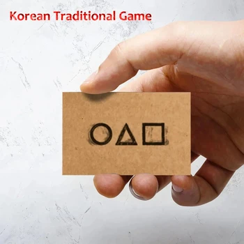 アニメパーティーの招待状,コスプレアクセサリー,韓国のギフト,正方形,三角形,円,ハロウィーン,新年,誕生日