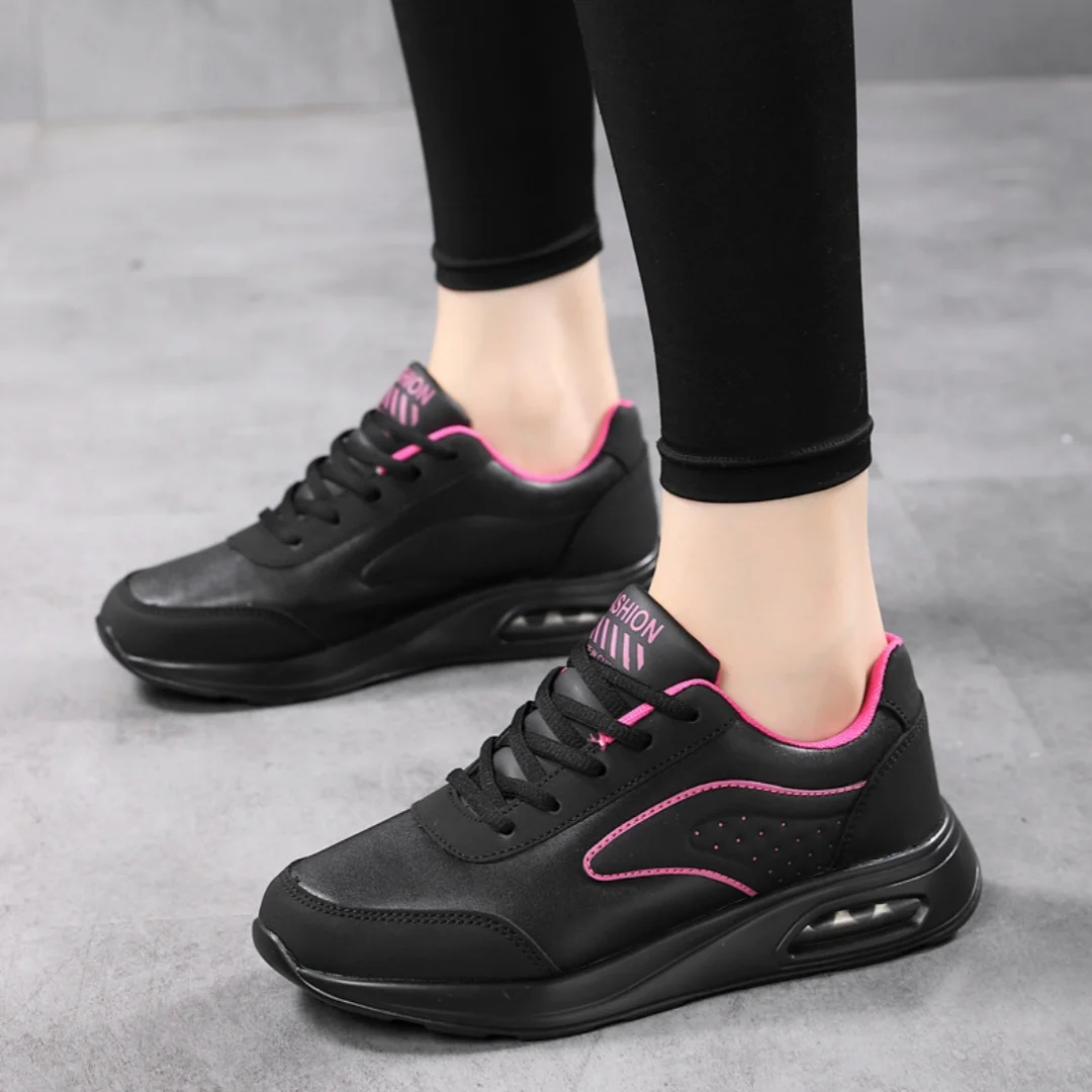 

2024 new autumn and winter large size air cushion sports shoes women's casual shoes female students running shoes sneakers