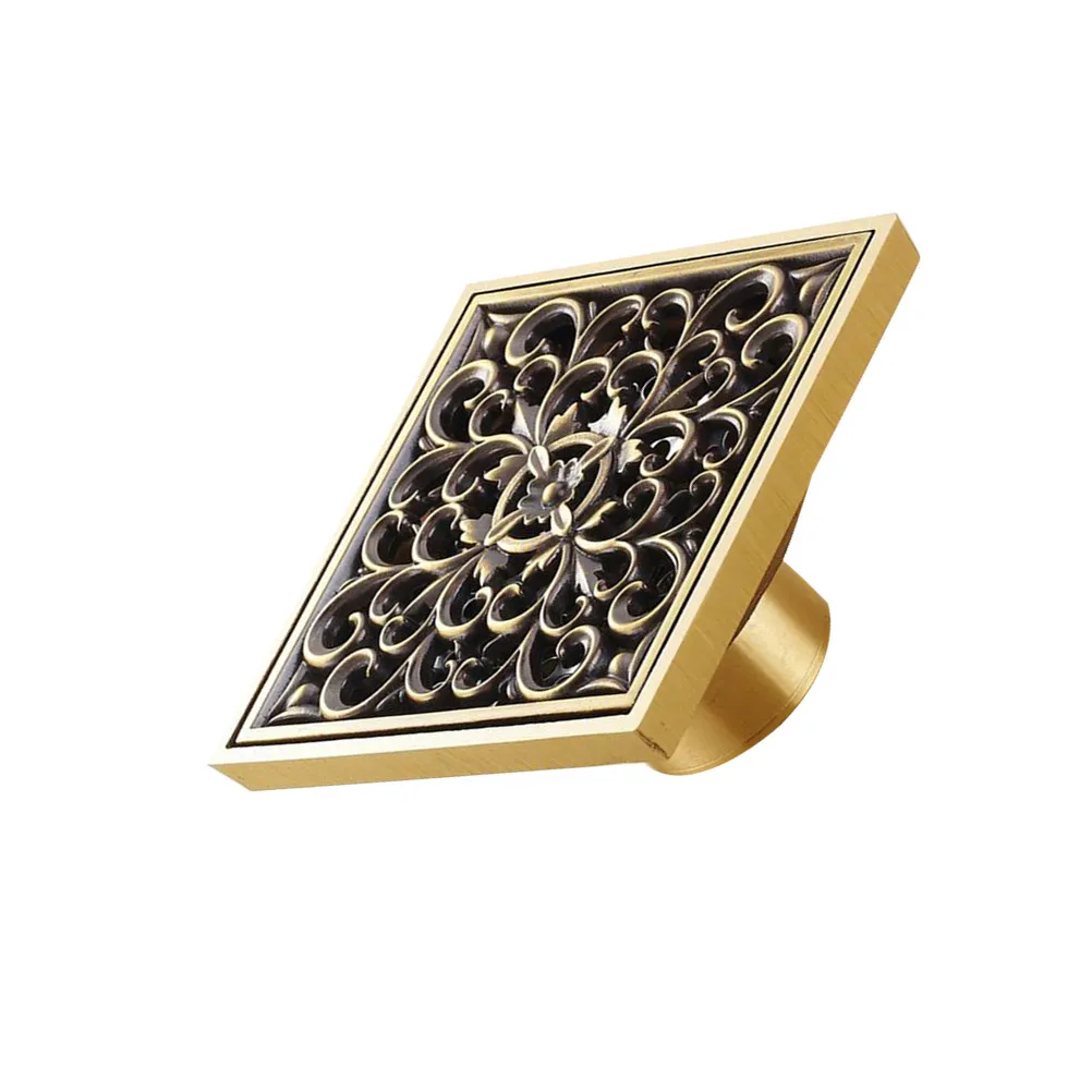 

Резной напольный слив из меди с точной прорезкой, устойчивый к ржавчине и коррозии, с разборной конструкцией