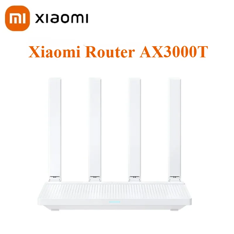 New Xiaomi AX3000T Router IPTV Mesh Networking Gigabit Ethernet Ports Gaming Accelerator Repeater Modem Signal Amplifier